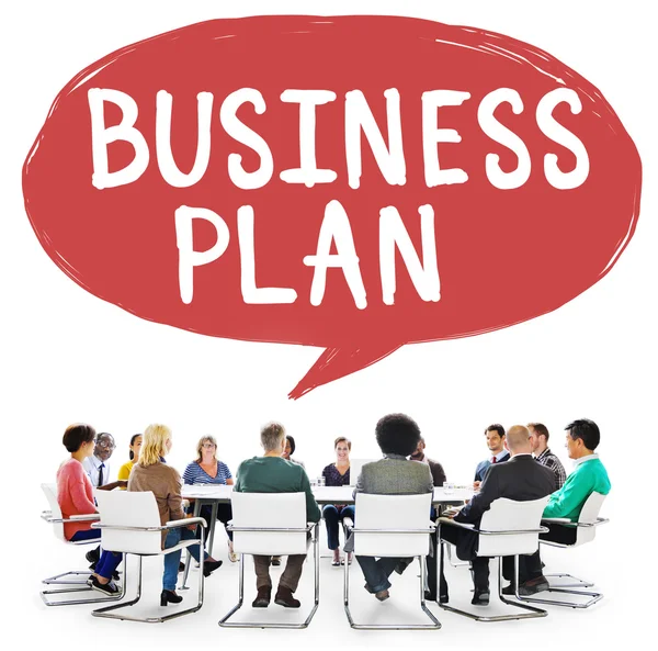 Concetto di visione del Business Plan — Foto Stock
