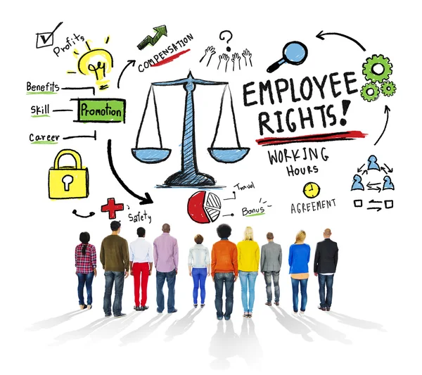 Arbetstagarnas rättigheter, jobb koncept — Stockfoto