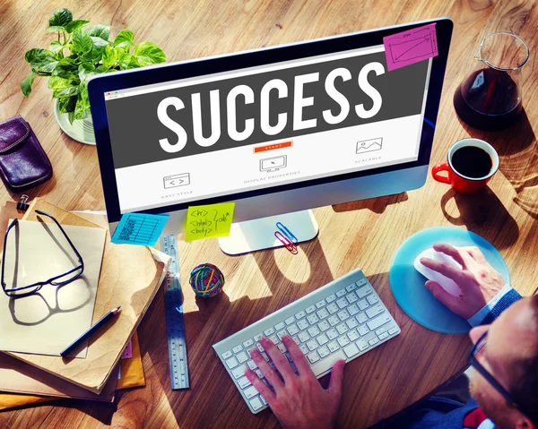 Success Improvement Concept — Stock Photo, Image