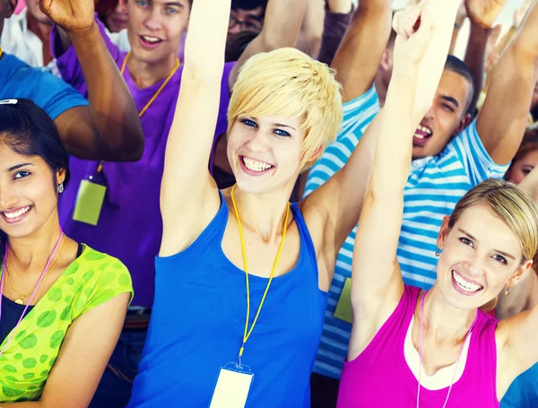 Diversity friends together — Stock Photo, Image