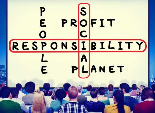 Concept de responsabilité sociale — Photo