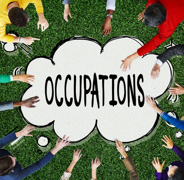 Occupazioni Carriera Job Concept — Foto Stock