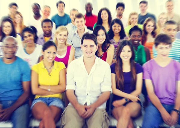 Feliz Diversidade Pessoas — Fotografia de Stock