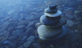 Zen egyensúly sziklák