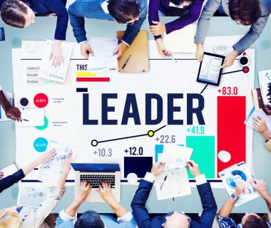 İş adamları ve lider kavramı