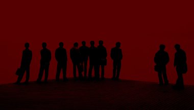 iş insanları takım