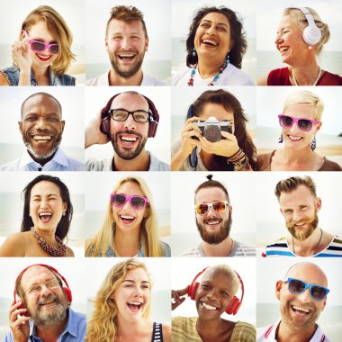 Arkadaşlar portre beraberlik kavramı