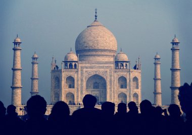Taj Mahal, India  clipart