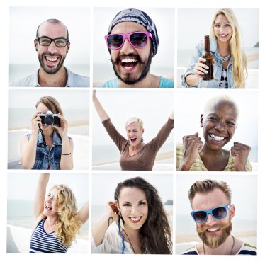 Arkadaşlar portre, beraberlik kavramı