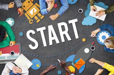 Toplantıdaki iş adamları 