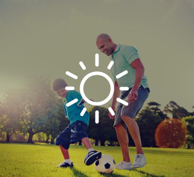 Baba ve oğul futbol kavramı