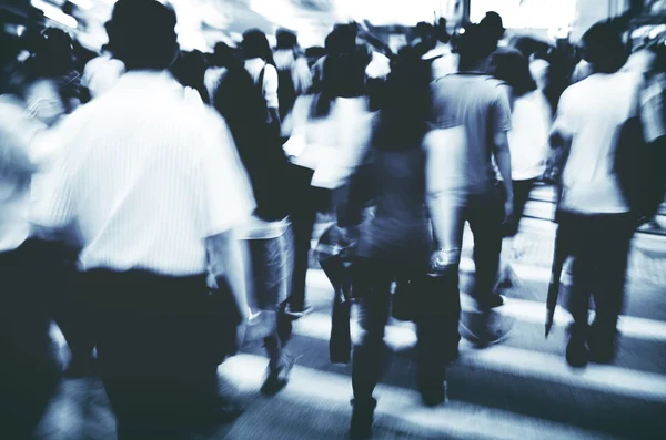 Hong Kong insanlar Commuters kavramı — Stok fotoğraf