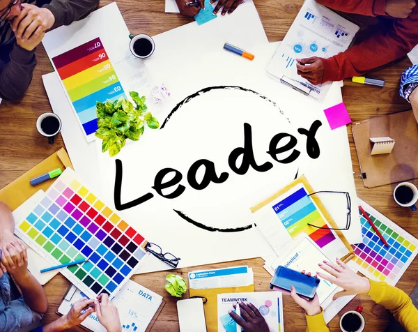 Leader-Management Concept — Stockfoto