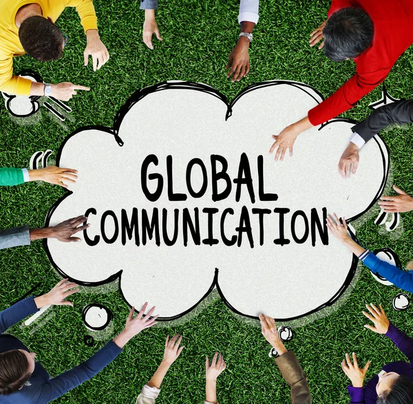 Global communicatieconcept — Stockfoto