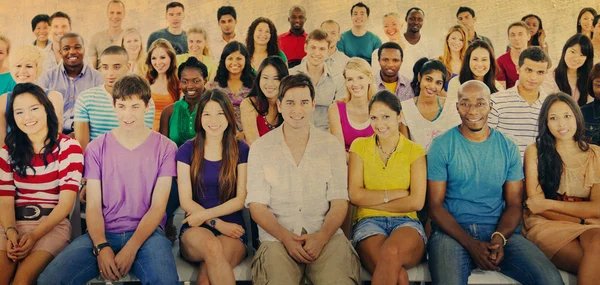 Happy Diversity People — Stock Photo, Image