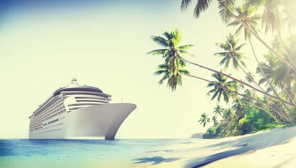 Crucero en concepto de playa — Foto de Stock