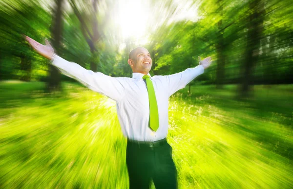 Relajación de negocios Refrescante — Foto de Stock