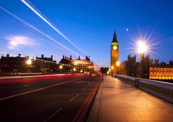 Westminster Bridge in Londen City — Stockfoto