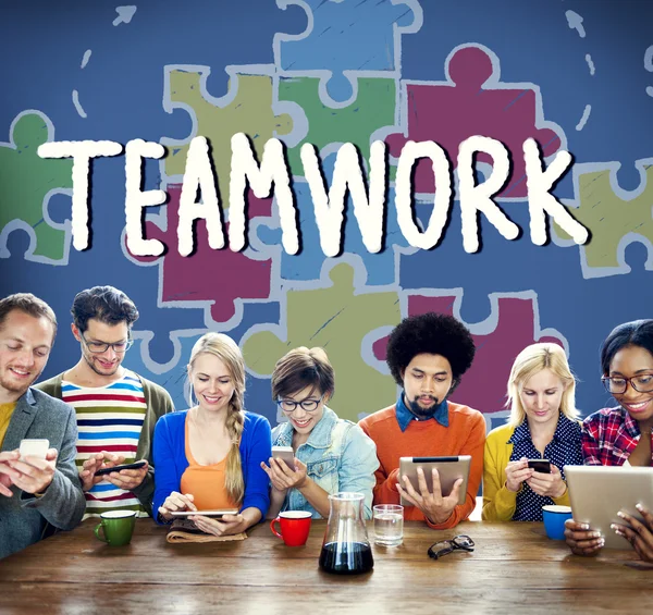 Diversity People and Teamwork Concept — Stock Photo, Image