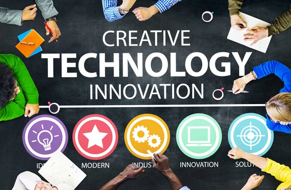 Creative Technology Innovation Concept — Stock Photo, Image