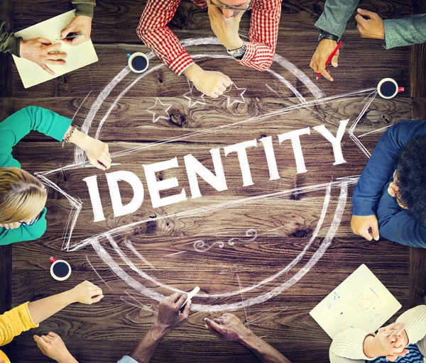 Identidad Branding Concepto de Marketing —  Fotos de Stock