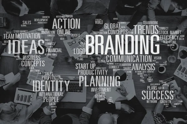 Branding Marketing Concept — Stockfoto