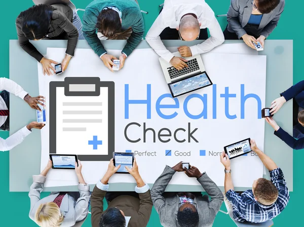 健康チェックの医療コンセプト — ストック写真