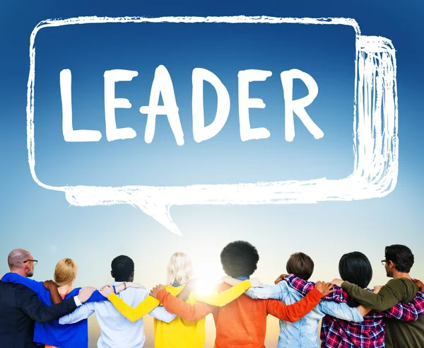 Leader-Management Concept — Stockfoto