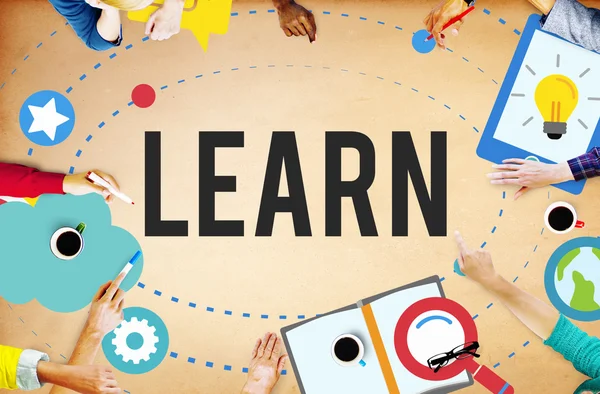 Aprender Educación Concepto de Estudio — Foto de Stock