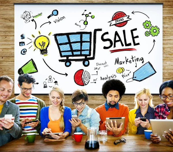Sale Marketing Analysis Concept — Stock Photo, Image