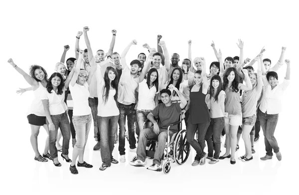 Jóvenes Diversidad Personas juntas — Foto de Stock
