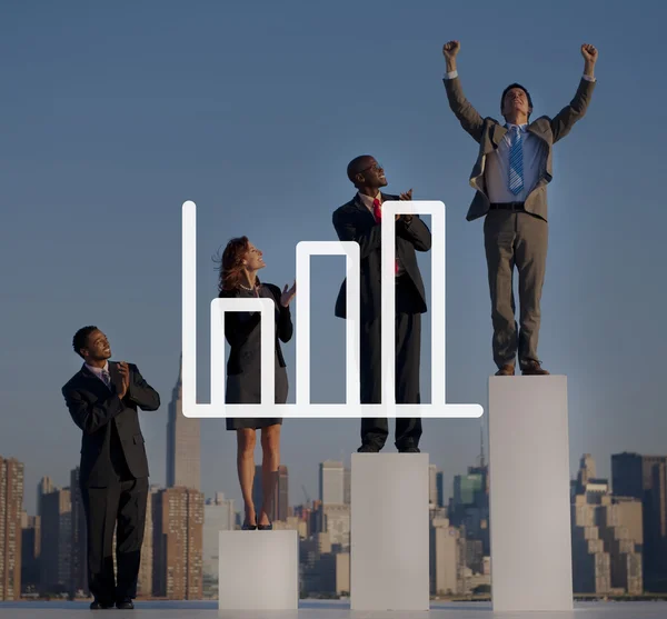 Diversity business office workers — Stock Photo, Image