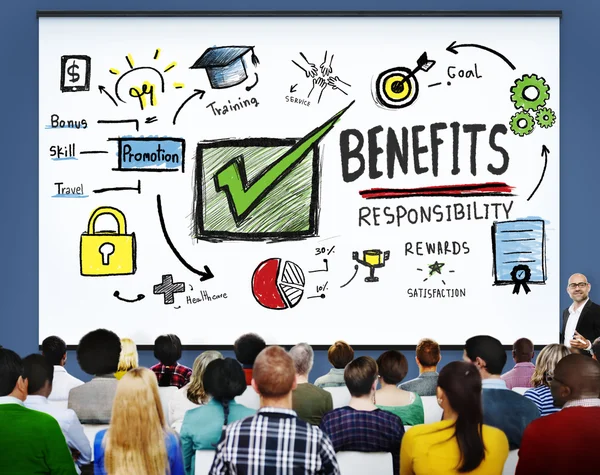 Benefits Responsibility Concept — Stock Photo, Image