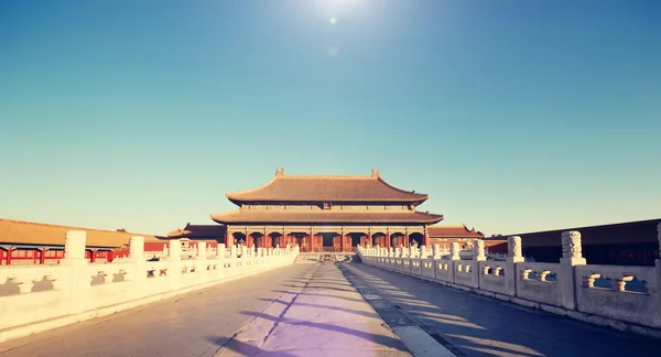 迷人的紫禁城北京 — 图库照片