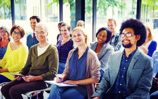 Concepto de Formación de Personas en Seminario — Foto de Stock