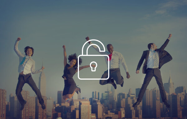 деловые люди и концепция командной работы 