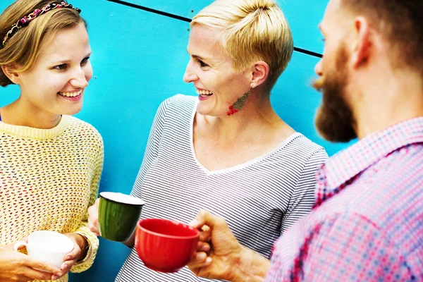 Group of People Chatting Concept — Stock Photo, Image
