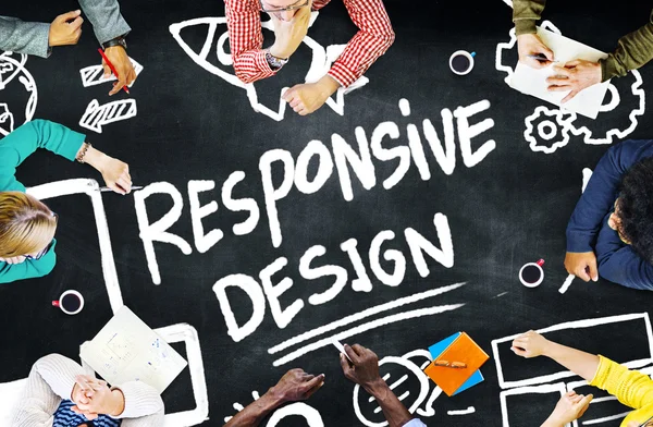 Responsive Design, Analytics kvalitetsbegreppet — Stockfoto