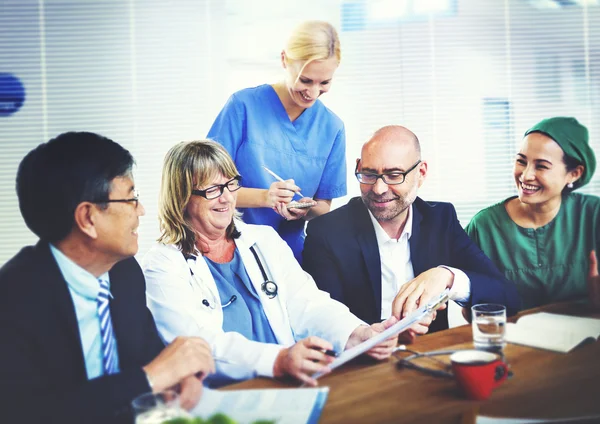 Gruppo dei medici generici — Foto Stock