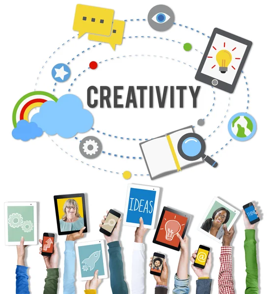 Diversité Personnes et créativité Innovation Concept — Photo