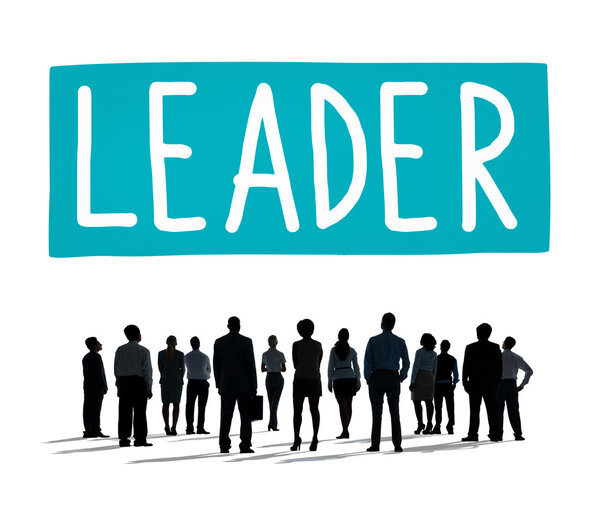 Silhouettes of Business team