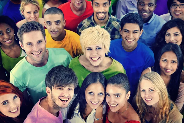 Young Diversity People together — Stock Photo, Image