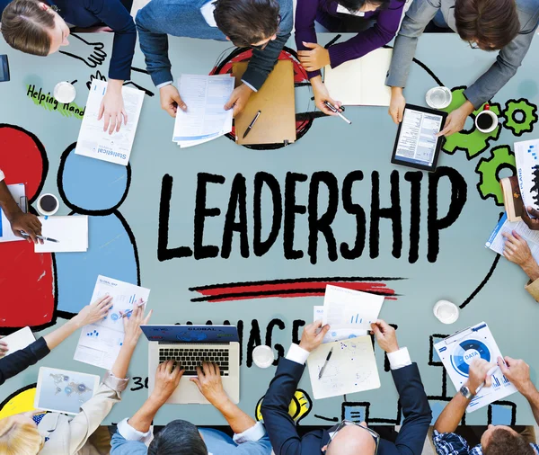 Ledarskap ledare Management koncept — Stockfoto