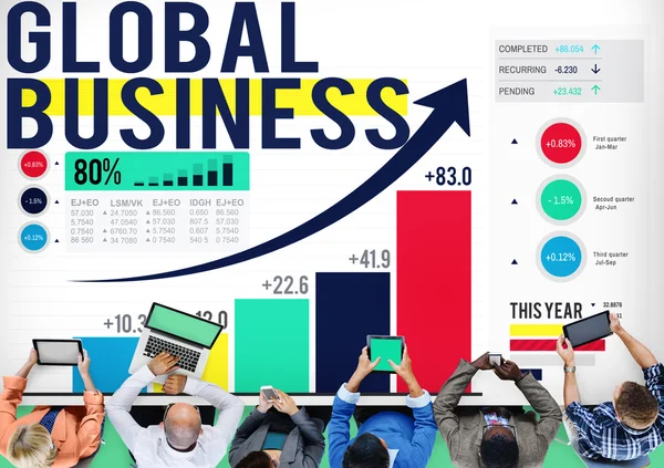 Global Business Concept — Stock Photo, Image