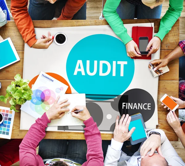 Concepto de contabilidad de auditoría —  Fotos de Stock