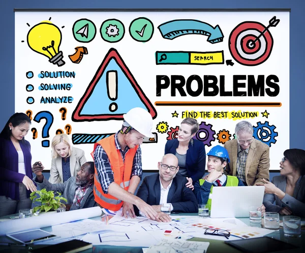 Problems Challenge Concept — Stock Photo, Image