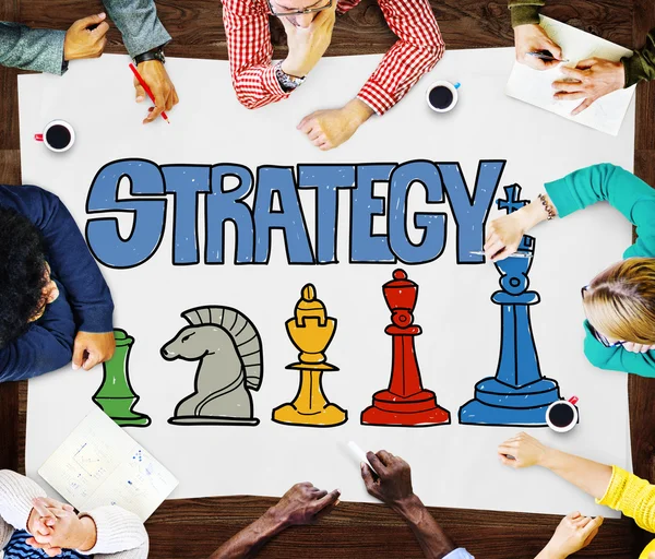 Marketing Strategy Branding — Stock Photo, Image