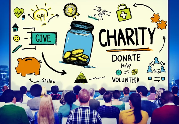 Charity Donate Help Concept — Stock Photo, Image