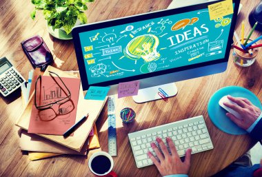 Fikirler yaratıcılık bilgi, ilham kavramı