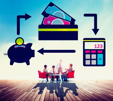 İş ekibi birlikte çalışıyor.